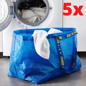 Set of 5 IKEA FRAKTA Tote Bags